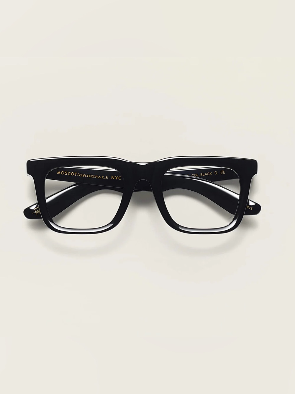 MOSCOT Rizik Prescription Eyeglasses black